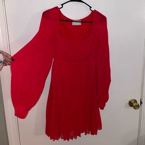 Red ASOS Dress